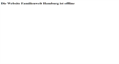 Desktop Screenshot of familienwelt-hamburg.de